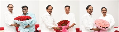Three BRS candidates elected unopposed to Telangana Council | Three BRS candidates elected unopposed to Telangana Council