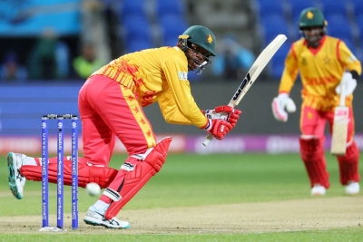 T20 World Cup: Madhevere's 35 not out carries Zimbabwe to 79/5 against South Africa in a nine-over contest | T20 World Cup: Madhevere's 35 not out carries Zimbabwe to 79/5 against South Africa in a nine-over contest