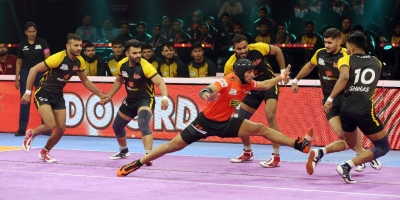 PKL 9: Telugu Titans defeat U Mumba, end 12-match losing streak | PKL 9: Telugu Titans defeat U Mumba, end 12-match losing streak