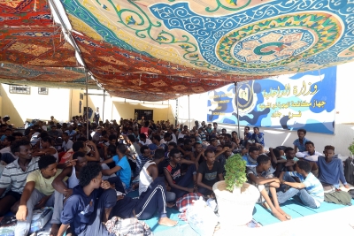 Over 400 illegal immigrants sent back to Libya: IOM | Over 400 illegal immigrants sent back to Libya: IOM