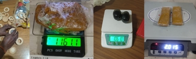 Gold, foreign currency worth Rs 8 cr seized at Mumbai Airport in 24 hrs | Gold, foreign currency worth Rs 8 cr seized at Mumbai Airport in 24 hrs Gold, foreign currency worth Rs 8 cr seized at Mumbai Airport in 24 hrs | Gold, foreign currency worth Rs 8 cr seized at Mumbai Airport in 24 hrs