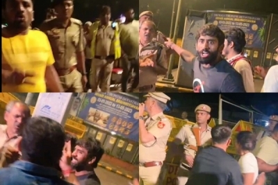 DCP denies police being drunk and using force against protesting wrestlers | DCP denies police being drunk and using force against protesting wrestlers