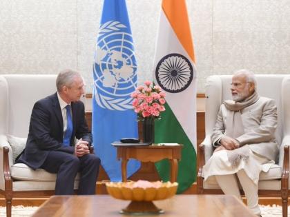 UNGA President 'looking forward' to celebrating Int'l Yoga Day with PM Modi | UNGA President 'looking forward' to celebrating Int'l Yoga Day with PM Modi