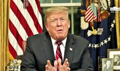 Trump bans travel from Europe to US (2nd Ld) | Trump bans travel from Europe to US (2nd Ld) Trump bans travel from Europe to US (2nd Ld) | Trump bans travel from Europe to US (2nd Ld)
