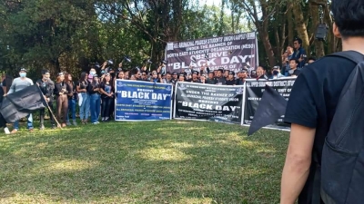 NE parties observe 'Black Day' against new citizenship act | NE parties observe 'Black Day' against new citizenship act