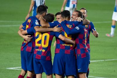 Barca come from 2 goals down to reach cup final | Barca come from 2 goals down to reach cup final