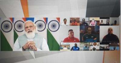 New India will not put pressure on athletes to win medals: PM Modi to Paralympians | New India will not put pressure on athletes to win medals: PM Modi to Paralympians