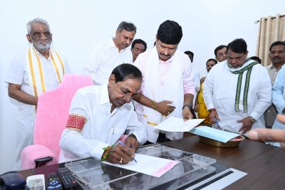 After ECI nod, KCR officially changes TRS to BRS | After ECI nod, KCR officially changes TRS to BRS