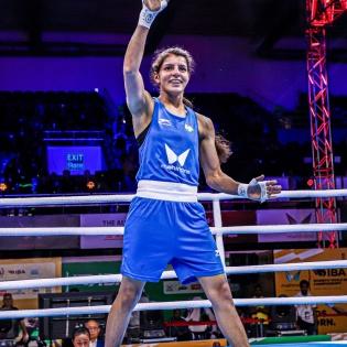 Women's World Boxing C'ships: Sakshi cruises into quarterfinals | Women's World Boxing C'ships: Sakshi cruises into quarterfinals