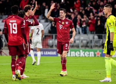 UEFA Champions League: Bayern see off Benfica to progress into knockout stage | UEFA Champions League: Bayern see off Benfica to progress into knockout stage