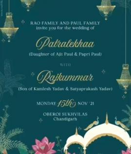 Much excitement on social media over Rajkummar-Patralekhaa wedding invite | Much excitement on social media over Rajkummar-Patralekhaa wedding invite
