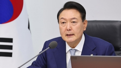 S.Korea President to announce roadmap for 'future space economy' | S.Korea President to announce roadmap for 'future space economy'