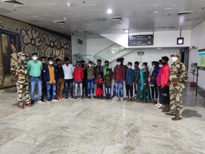 CISF foils child trafficking attempt, rescues 15 children in Ranchi | CISF foils child trafficking attempt, rescues 15 children in Ranchi