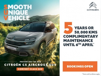 The new Citroen C5 Aircross SUV: Bookings open for the Comfort Class SUV | The new Citroen C5 Aircross SUV: Bookings open for the Comfort Class SUV
