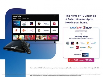 Smart viewing for Smart people with Tata Sky Binge+: The Smart Set top box | Smart viewing for Smart people with Tata Sky Binge+: The Smart Set top box
