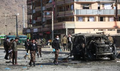 2 killed, 2 wounded in Afghan capital explosions | 2 killed, 2 wounded in Afghan capital explosions