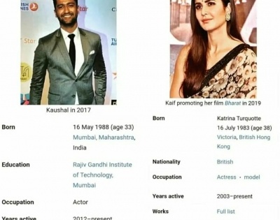 'KatVic' wedding: Wikipedia changes reversed after Vicky, Katrina named as spouses | 'KatVic' wedding: Wikipedia changes reversed after Vicky, Katrina named as spouses