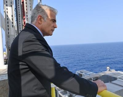 Israeli PM visits gas rig after landmark maritime deal with Lebanon | Israeli PM visits gas rig after landmark maritime deal with Lebanon
