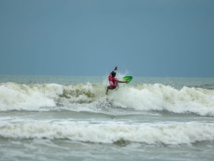 Indian Open of Surfing: Groms wonder boy Kishore Kumar shines on opening day | Indian Open of Surfing: Groms wonder boy Kishore Kumar shines on opening day
