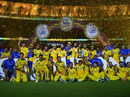 Jubilant CSK players dedicate fifth IPL title to retiring Ambati Rayudu | Jubilant CSK players dedicate fifth IPL title to retiring Ambati Rayudu
