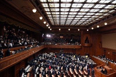 Japan oppn requests extension to parliamentary session | Japan oppn requests extension to parliamentary session