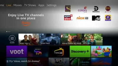 Amazon introduces 'Live TV' feature for Fire TV devices in India | Amazon introduces 'Live TV' feature for Fire TV devices in India