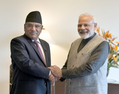Modi congratulates Prachanda on becoming Nepal PM | Modi congratulates Prachanda on becoming Nepal PM