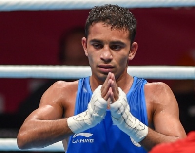Olympics: Boxer Amit Panghal crashes out (ld with correction in scores) | Olympics: Boxer Amit Panghal crashes out (ld with correction in scores)