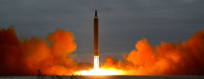 N.Korea fires missiles on eve of founder's b'day | N.Korea fires missiles on eve of founder's b'day