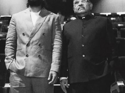 Allu Arjun shares monochrom pic with dad Allu Aravind: 'Best father in the world' | Allu Arjun shares monochrom pic with dad Allu Aravind: 'Best father in the world'