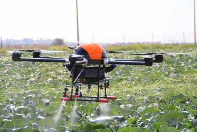 North Bihar farmers use drone tech to raise production, lift earnings | North Bihar farmers use drone tech to raise production, lift earnings