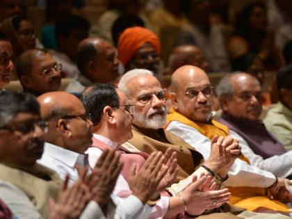 BJP eyes 50% vote share, bigger social base as it courts small parties | BJP eyes 50% vote share, bigger social base as it courts small parties BJP eyes 50% vote share, bigger social base as it courts small parties | BJP eyes 50% vote share, bigger social base as it courts small parties