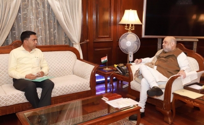 Goa CM meets Shah, discusses elections | Goa CM meets Shah, discusses elections