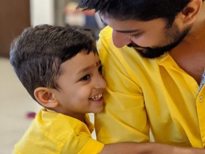 Nani's adorable video with son Arjun goes viral | Nani's adorable video with son Arjun goes viral