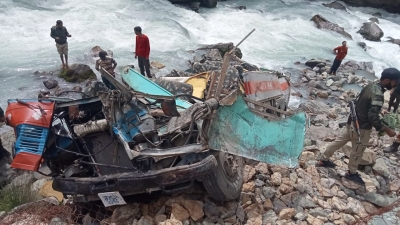 4 ITBP personnel killed in accident in J&K | 4 ITBP personnel killed in accident in J&K