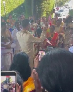 Glen Maxwell's Indian wedding in Chennai video goes viral | Glen Maxwell's Indian wedding in Chennai video goes viral
