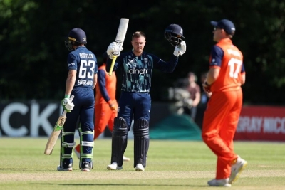 3rd ODI: Jason Roy's ton leads England to 8-wicket win, 3-0 clean sweep over Netherlands | 3rd ODI: Jason Roy's ton leads England to 8-wicket win, 3-0 clean sweep over Netherlands