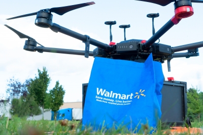 Walmart tests drone delivery amid competition with Amazon | Walmart tests drone delivery amid competition with Amazon