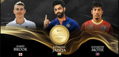 Jadeja, Brook, Motie shortlist for ICC Men's Player of the Month for February | Jadeja, Brook, Motie shortlist for ICC Men's Player of the Month for February