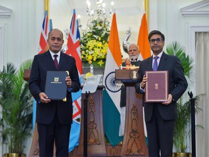 India to boost Fiji's maritime security, announces wider cooperation in defence | India to boost Fiji's maritime security, announces wider cooperation in defence India to boost Fiji's maritime security, announces wider cooperation in defence | India to boost Fiji's maritime security, announces wider cooperation in defence