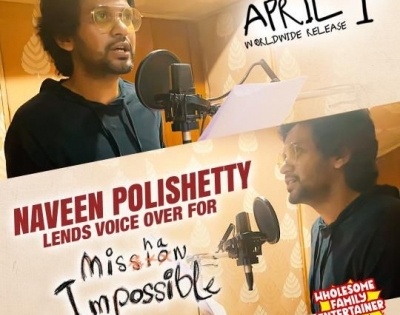 Naveen Polishetty lends his voice for Taapsee Pannu's 'Mishan Impossible' | Naveen Polishetty lends his voice for Taapsee Pannu's 'Mishan Impossible'