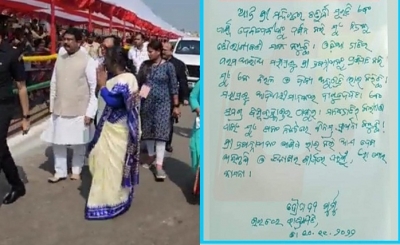 President walks 2 km while visiting Jagannath temple in Puri | President walks 2 km while visiting Jagannath temple in Puri