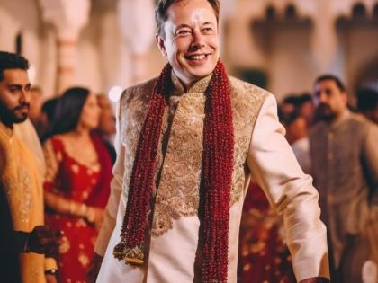 Musk 'loves' his AI avatar in sherwani, Twitterati welcomes 'Indian groom' | Musk 'loves' his AI avatar in sherwani, Twitterati welcomes 'Indian groom'