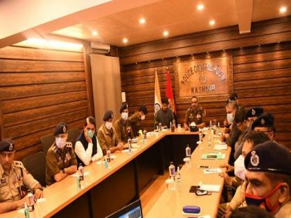 DGP Jammu and Kashmir chairs officers meeting, reviews security scenario | DGP Jammu and Kashmir chairs officers meeting, reviews security scenario DGP Jammu and Kashmir chairs officers meeting, reviews security scenario | DGP Jammu and Kashmir chairs officers meeting, reviews security scenario