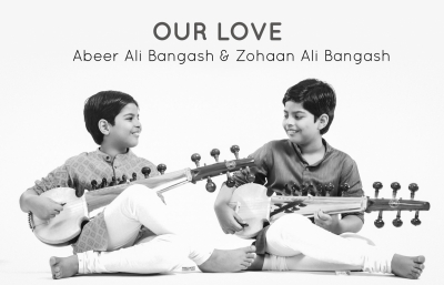 Ustad Amjad Ali Khan's grandsons make musical debut on his b'day | Ustad Amjad Ali Khan's grandsons make musical debut on his b'day