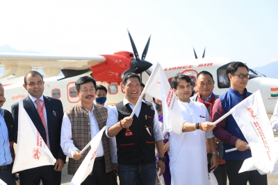 Made-in-India Dornier aircraft makes its maiden commercial flight in NE | Made-in-India Dornier aircraft makes its maiden commercial flight in NE