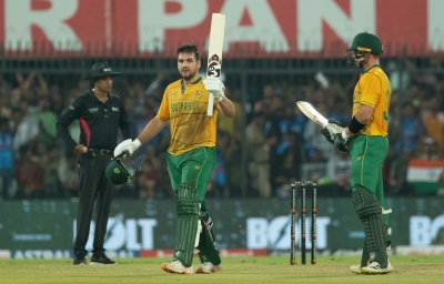 3rd T20I: Rossouw's ton leads South Africa to 49 run-win, India take series 2-1 | 3rd T20I: Rossouw's ton leads South Africa to 49 run-win, India take series 2-1