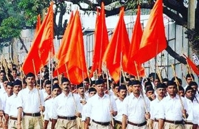 Security beefed up around RSS installations in Nagpur | Security beefed up around RSS installations in Nagpur