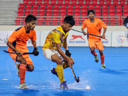 Jr men's hockey nationals: Chandigarh, Haryana, M.P qualify for semis | Jr men's hockey nationals: Chandigarh, Haryana, M.P qualify for semis Jr men's hockey nationals: Chandigarh, Haryana, M.P qualify for semis | Jr men's hockey nationals: Chandigarh, Haryana, M.P qualify for semis