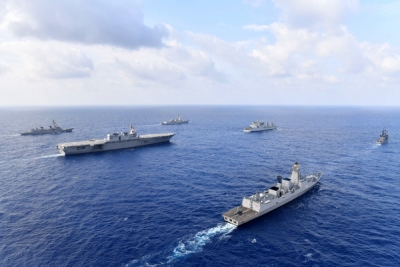 Indian Navy task force in South China Sea, Western Pacific for 2 months | Indian Navy task force in South China Sea, Western Pacific for 2 months